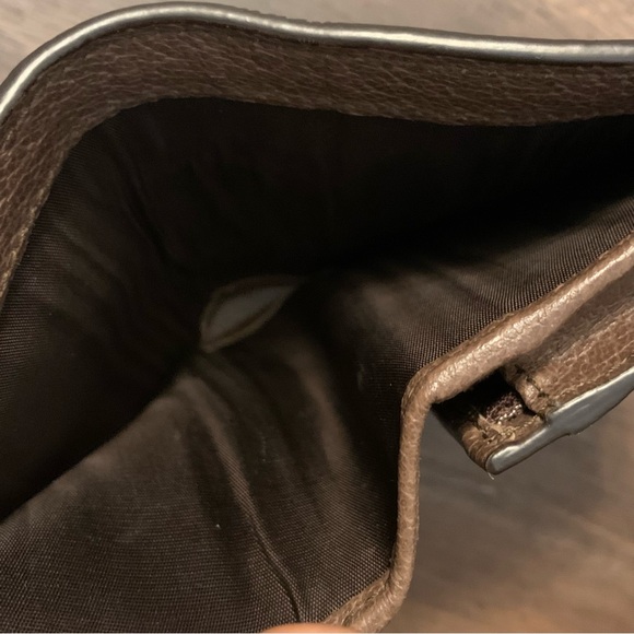 ❌SOLD❌ Gucci Ophidia Beige/Ebony GG Supreme Canvas and Leather Card Wallet - Picture 12 of 14